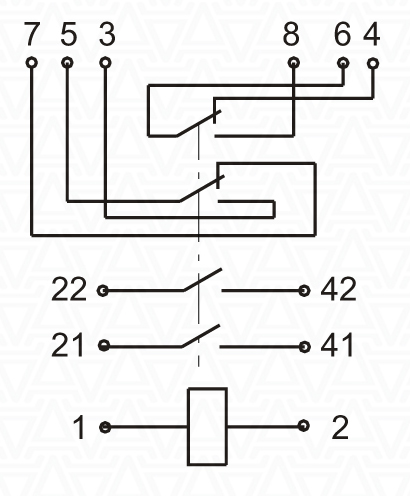 Схема коммутации контакторов КНЕ-320